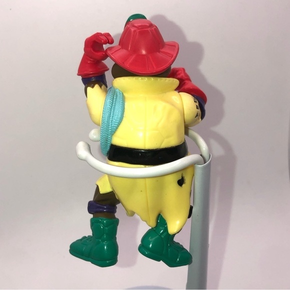 90S TMNT Hose em Down Don Action Figure 100% Complete w Accessories - Picture 2 of 3